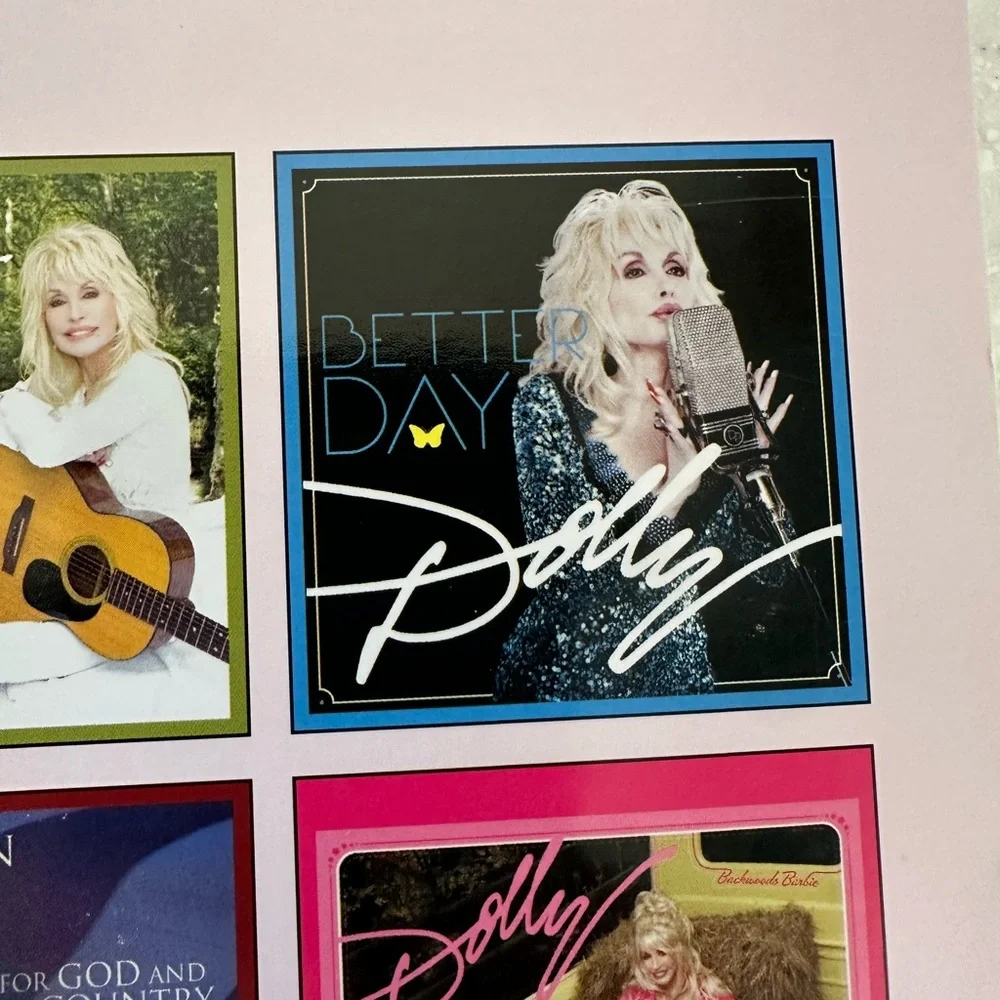 New Dolly Parton 2025 Wall Calendar: A Collection of Iconic Album Covers